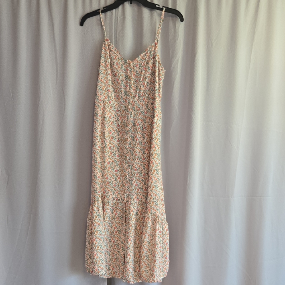 Floral Spaghetti Strap Dress